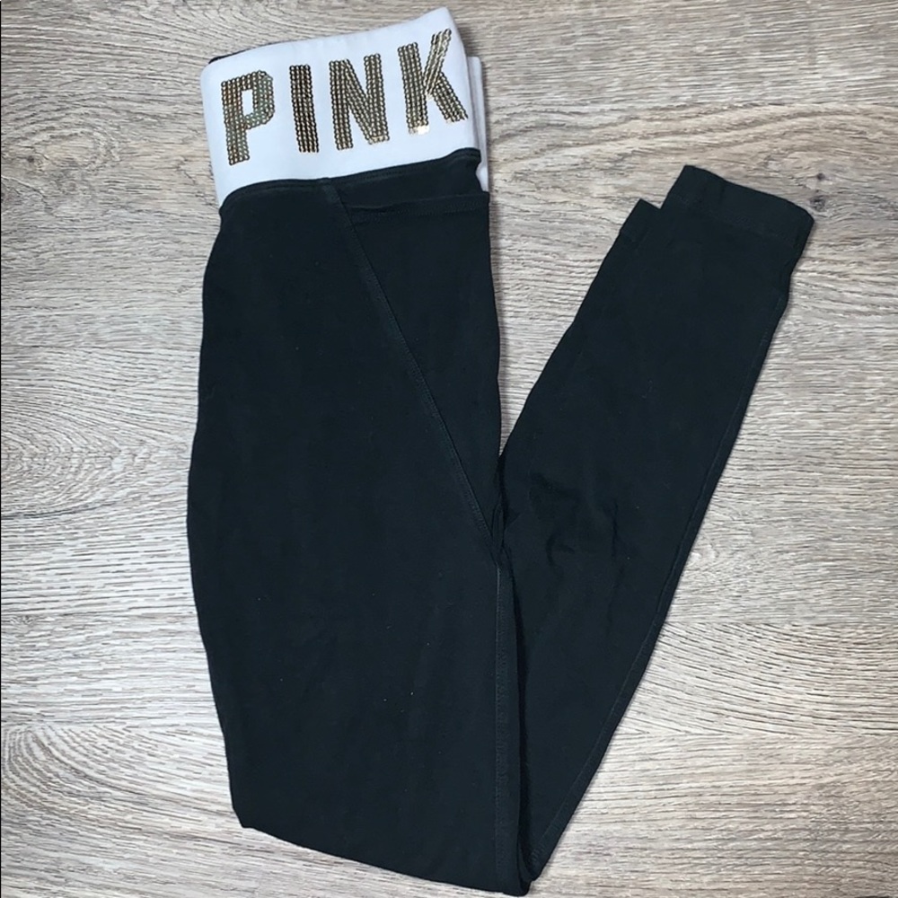 Victoria’s Secret PINK Bling Leggings with Pocket